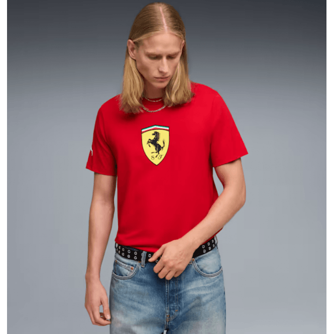 Puma Ferrari Colored Shield Tee
