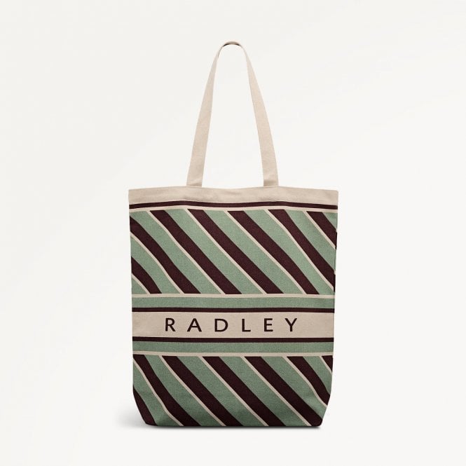 Radley Diagonal Stripe Extra Large Open Top Tote