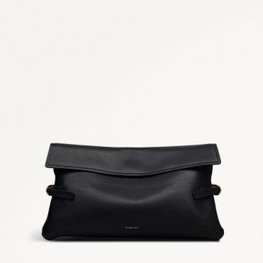 Fleet Street Large Flapover Clutch Bag