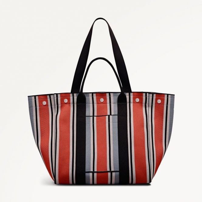 Radley Hadleigh Place Cabana Stripe Large Open Top Tote