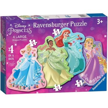 Disney Princess 4 Shap.Puz.in a box