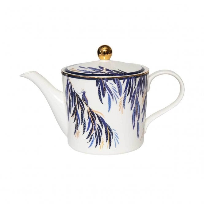Sara Miller Anniversary Feather Tail Teapot