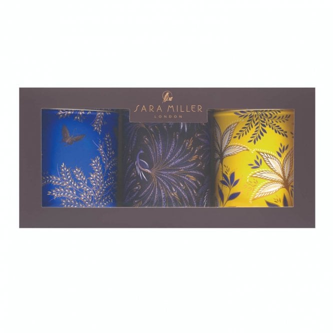 Sara Miller Anniversary Round Caddies - Set of 3