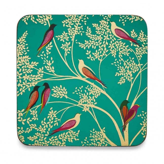 Sara Miller Bird Coasters - Set of 6