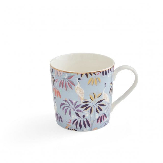 Sara Miller India Crane Garden Mug