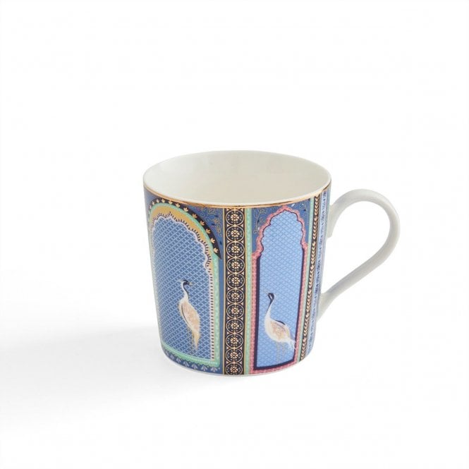 Sara Miller India Lattice Windows Mug
