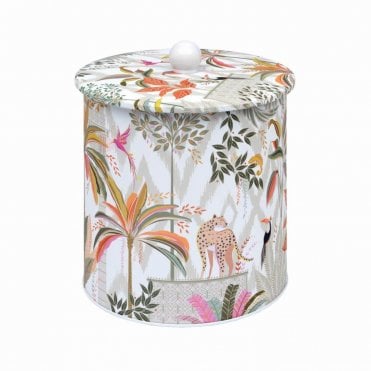 Palm Garden Biscuit Barrel