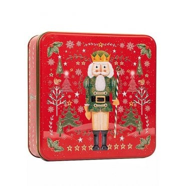 Nutcracker Square Tin of Assorted Biscuits