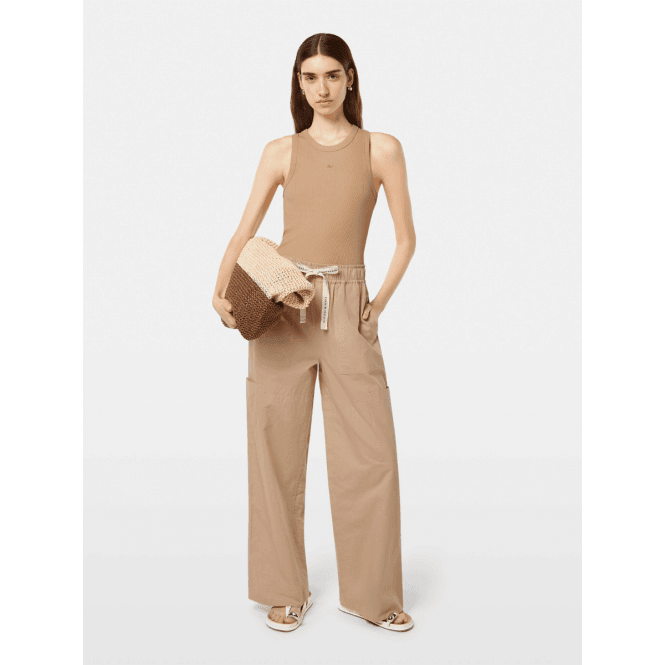 Scotch & Soda Noa High-Rise Wide-Leg Cargo Pant