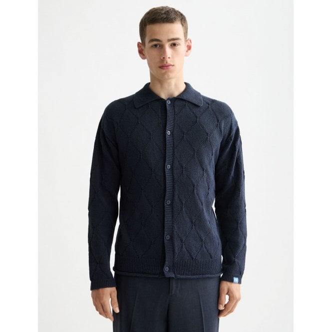 Scotch & Soda Open Work Long Sleeve Shirt