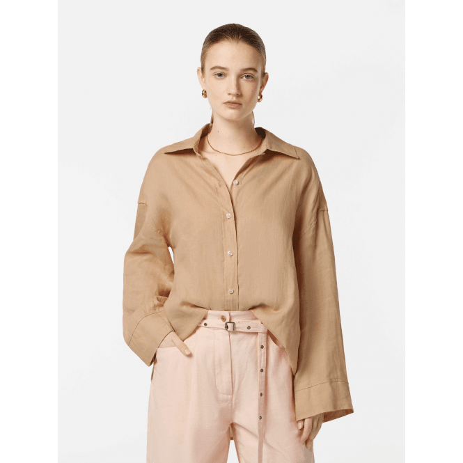 Scotch & Soda Wide Sleeve Linen Shirt