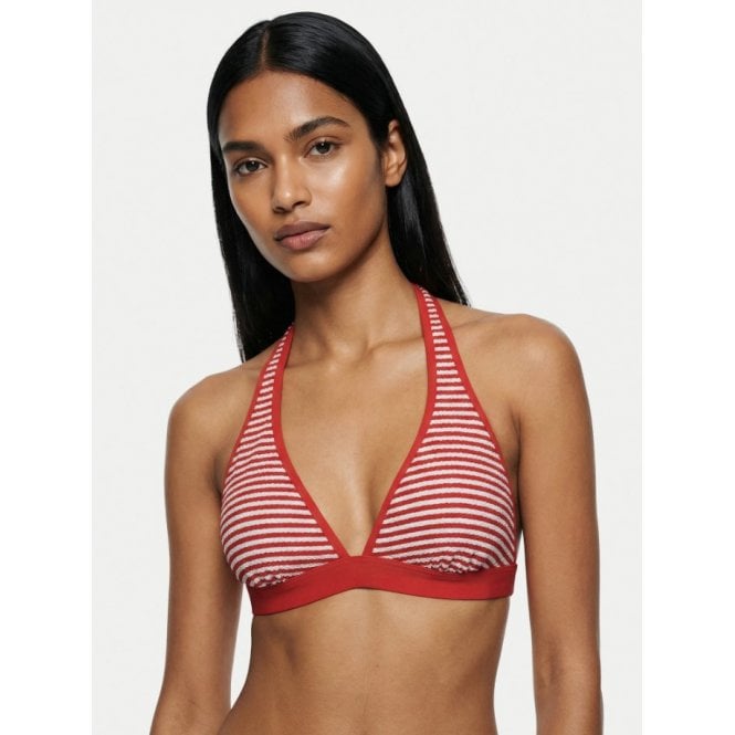 Seafolly Clubhouse Multi Fit Longline Triangle Bikini Top