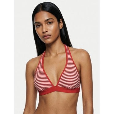 Clubhouse Multi Fit Longline Triangle Bikini Top