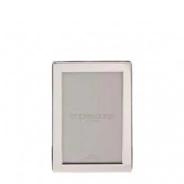 Silverplated Photo Frame Flat Edge