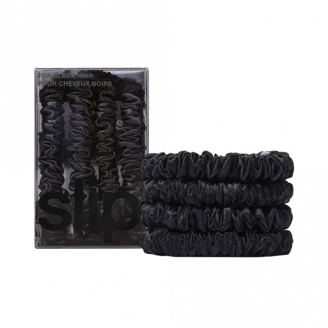 Slip Pure Silk Skinny Scrunchies - Set of 4