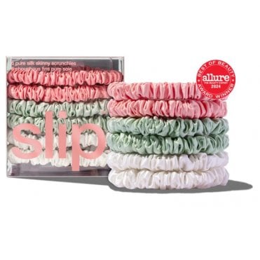 skinny scrunchies - set of 6