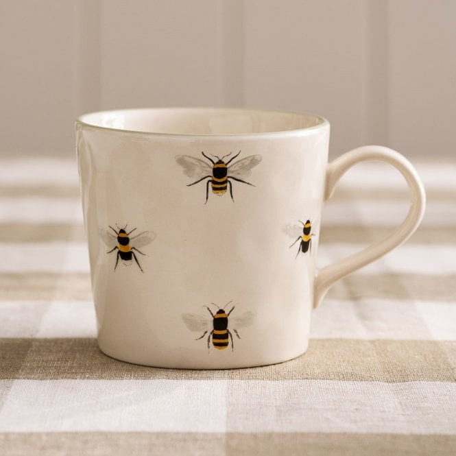 Sophie Allport Bees Dimpled Stoneware Mug