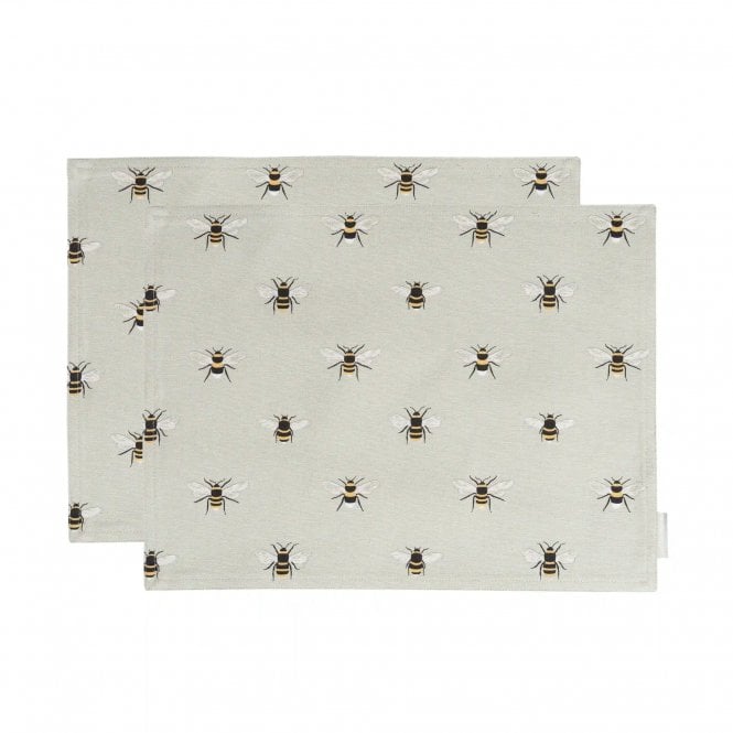 Sophie Allport Bees Fabric Placemats - Set of 2