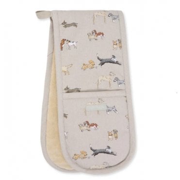 Doggy Daycare Double Oven Glove