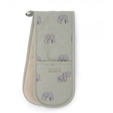 Elephant Double Oven Glove
