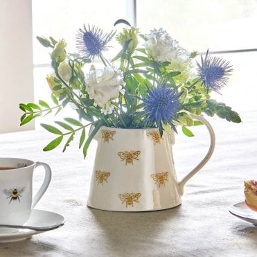 Honey Bees Large Stoneware Jug