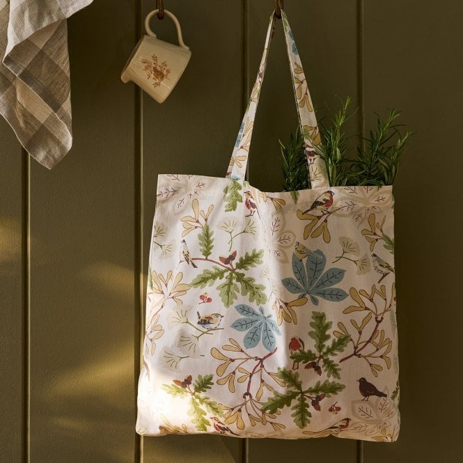 Sophie Allport Orchard Birds Folding Shopping Bag