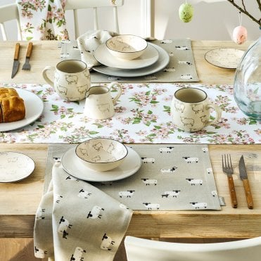 Sheep Fabric Placemats - Set of 2