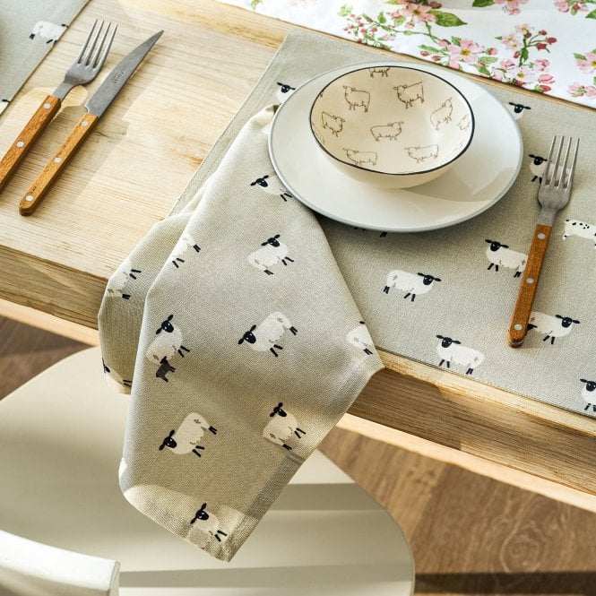 Sophie Allport Sheep Napkins - Set of 4
