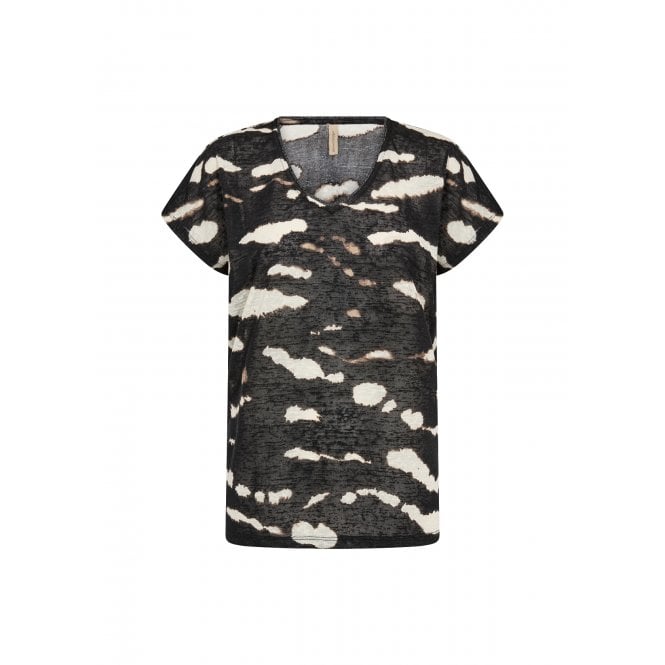 Soyaconcept SC-Aretha 47 Print V-Neck Top