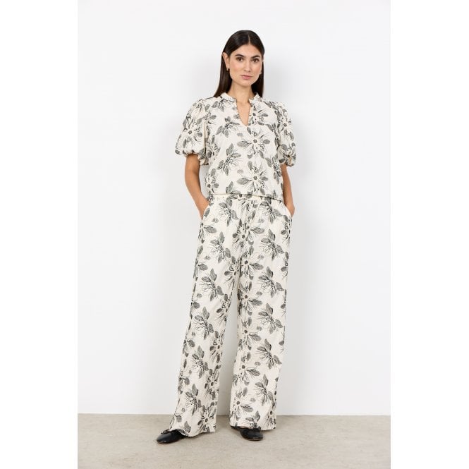 Soyaconcept SC-Gabriele 2-C Relaxed Fit Floral Print Pants