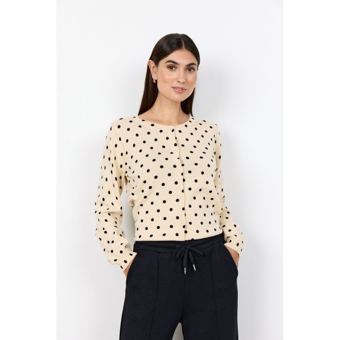 Soyaconcept SC-Gea 2 Polka Dot Cardigan