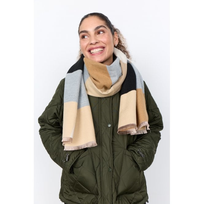Soyaconcept SC-Gesigna 1 Checkered Scarf