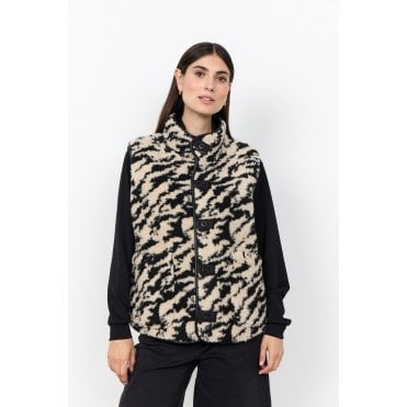SC-Gida 1 Animal Print Waistcoat