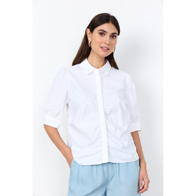 Soyaconcept SC-Netti 124 Ruched 3/4 Sleeve Shirt