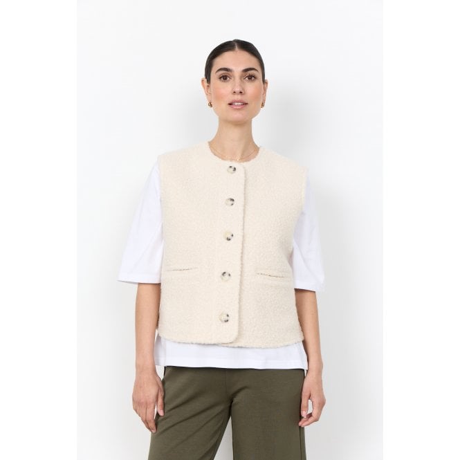 Soyaconcept SC-Shaima 10 Textured Waistcoat