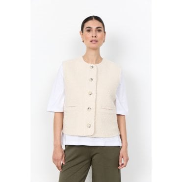 SC-Shaima 10 Textured Waistcoat