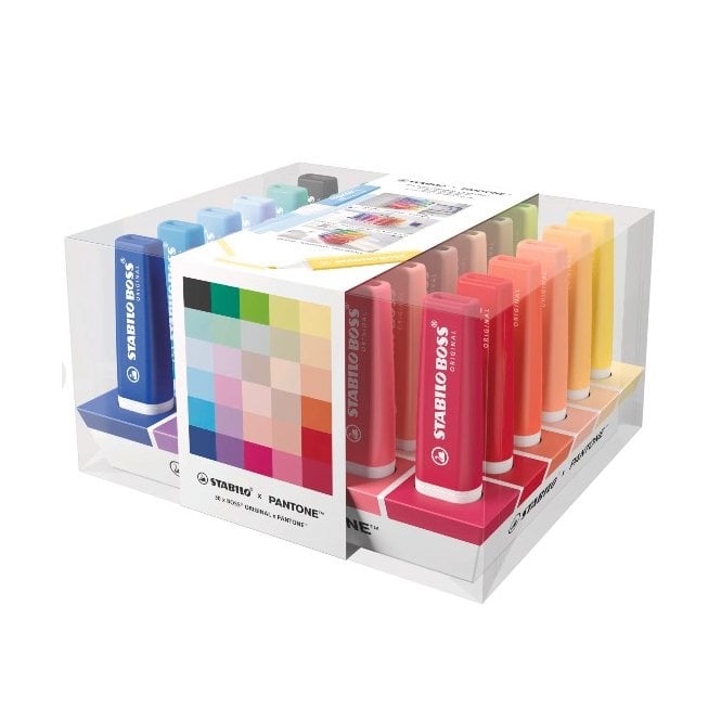 Stabilo Boss Original x PANTONE Deskset of 30