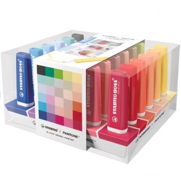Stabilo Boss Original x PANTONE Deskset of 30