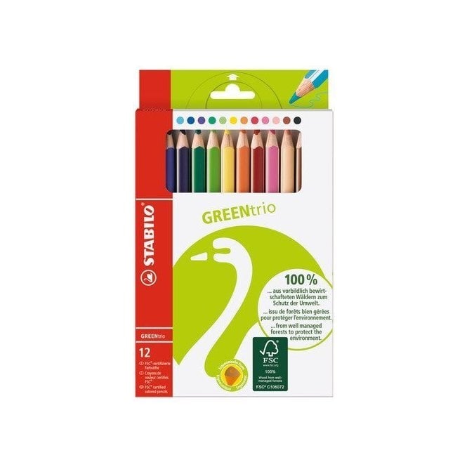 Stabilo GREENcolors - wallet of 12