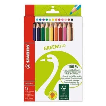 STABILO GREENcolors - wallet of 12