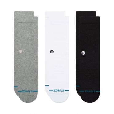 Icon Crew Sock - 3 Pack