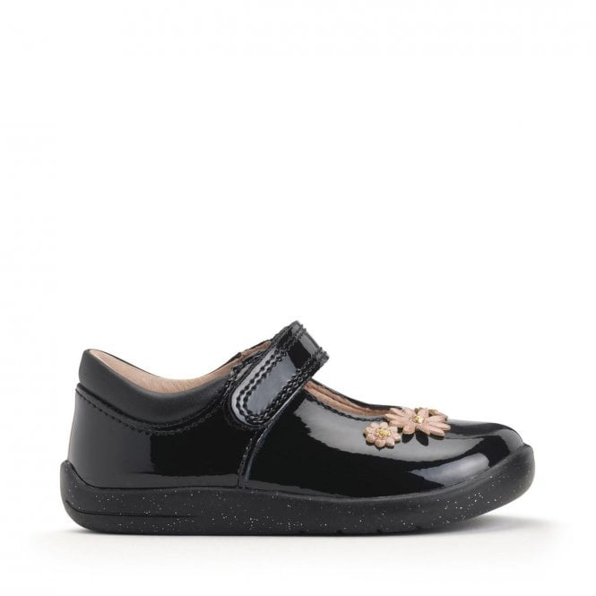 Start Rite Fairy Tale leather girls rip-tape first walking shoes