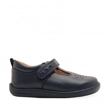 Jigsaw leather boys rip-tape first walking shoes