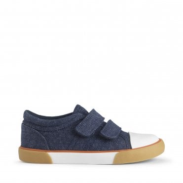 Sandcastle closed rip-tape canvas shoes