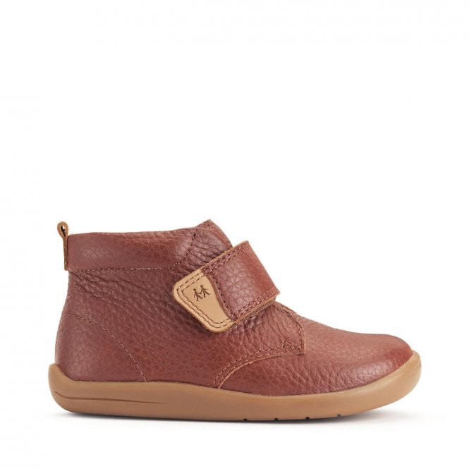 Start Rite Totter leather rip-tape first ankle boots
