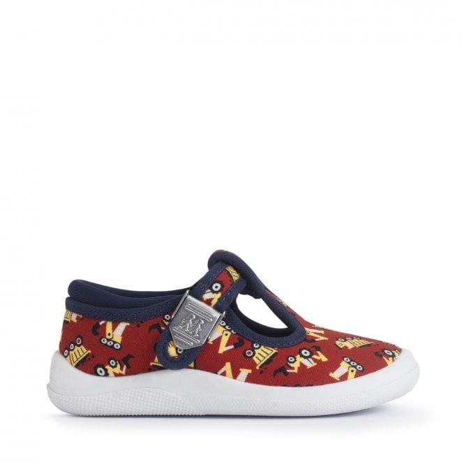 Start Rite Wiggles T-bar print buckle first walking shoes