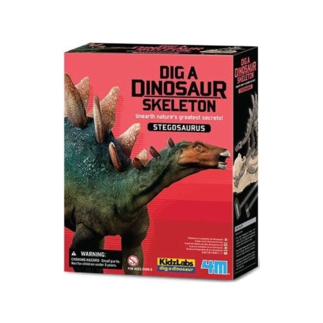 KidzLabs Stegosaurus Skeleton Excavation Kit
