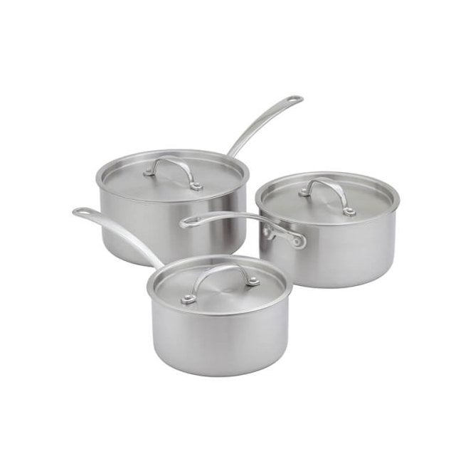 Stellar Eclipse  3 Piece Saucepan Set