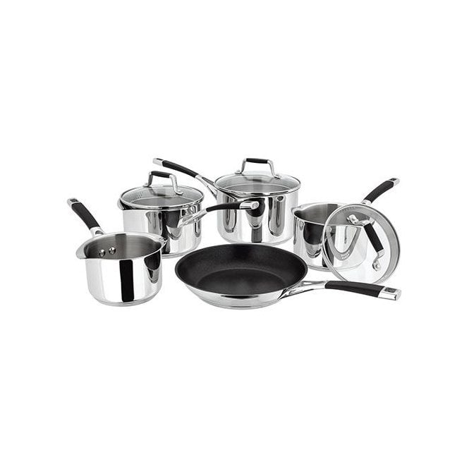 Stellar Induction  5 Piece Draining Saucepan Set