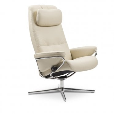 Berlin High Back Urban Cross Chair (No Footstool)